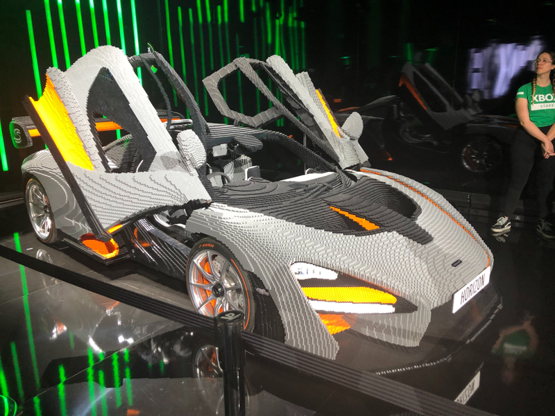 Illustration for article titled It Took Over 400,000 Lego Bricks To Build This Car